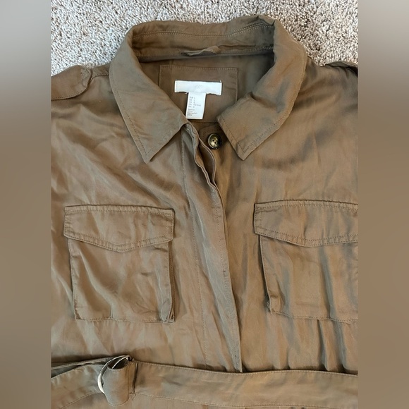 H&M Lightweight Utility Jacket – Size Large - Picture 4 of 8